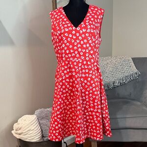 EASTER DRESS 👒👛👗 Draper James Red and White Floral Mini Dress